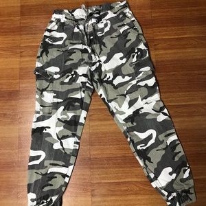 Camo cargo pants